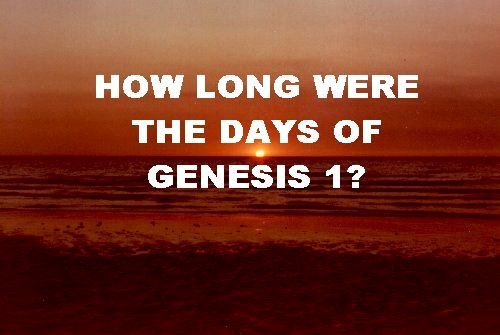 How long were the days of Gen 1?